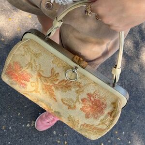 Vintage tapestry purse